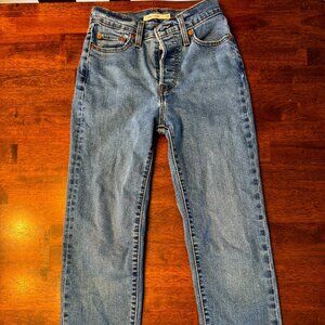 Levi's Wedgie Straight Leg Jeans